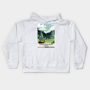 Hampstead Heath London Kids Hoodie